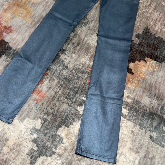 75 Fauburg Jean Dark Gun metal denim jeans Nwt - Picture 5 of 10